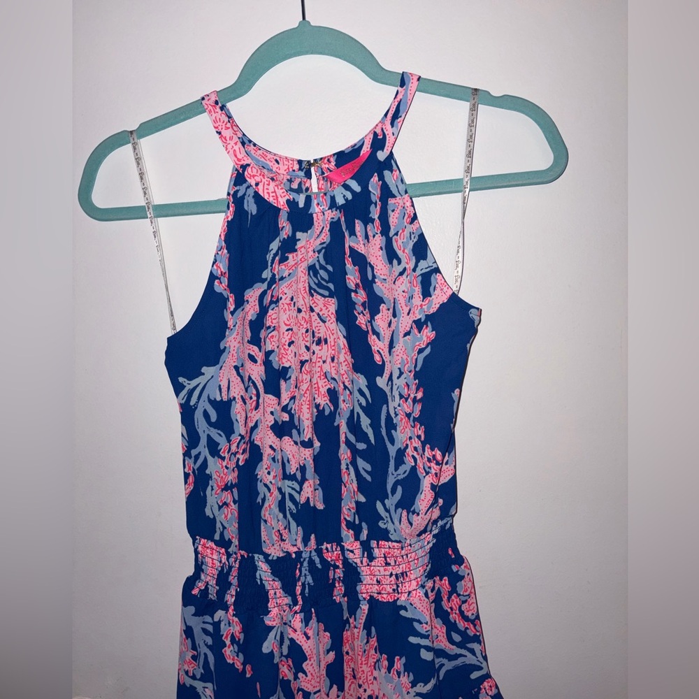 Lilly Pulitzer | Women’s 0 | NWT | Mini  | Blue Coral | Vibrant | Colorful - Picture 4 of 16